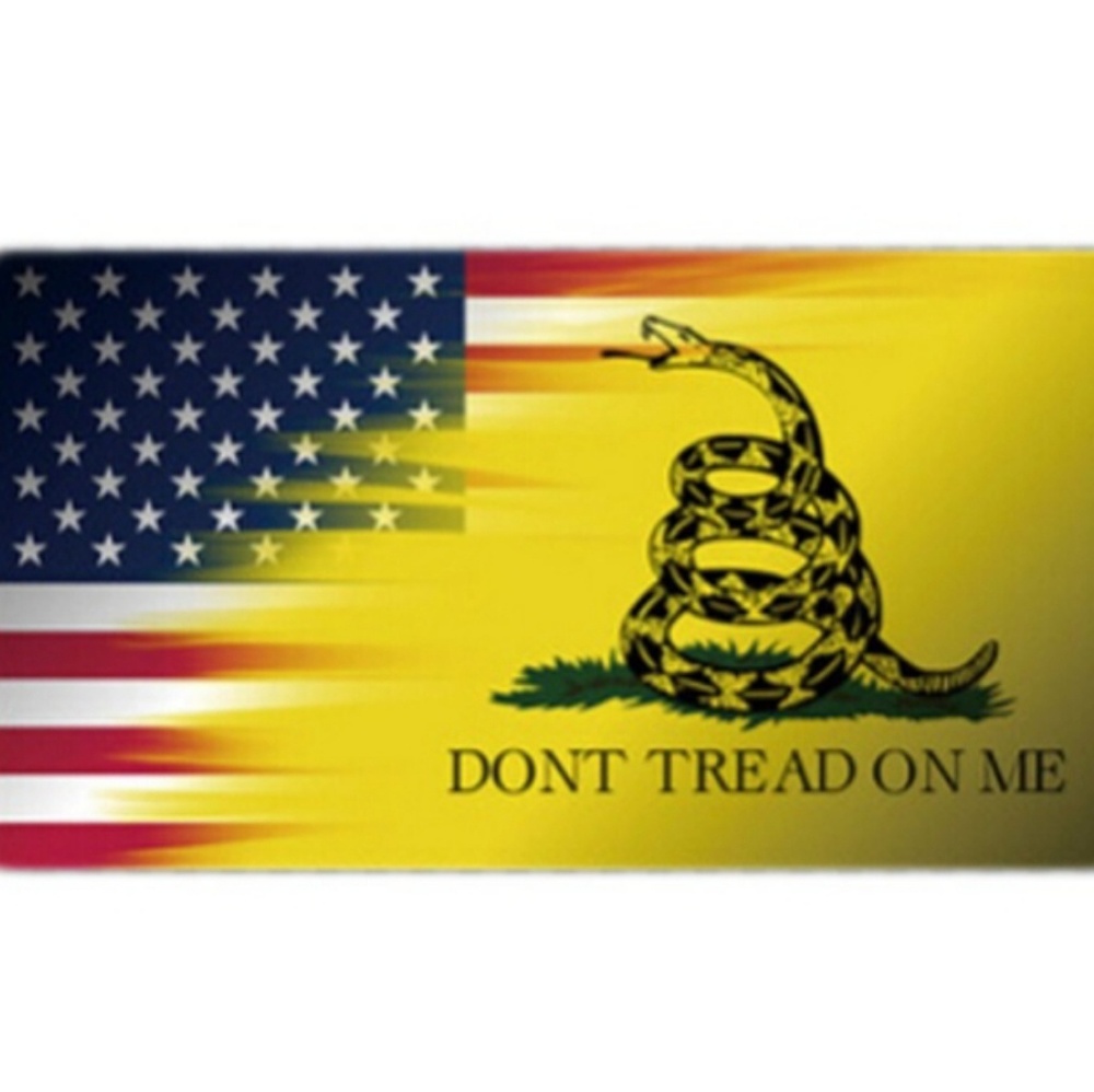 Don't tread on me stickers